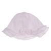 Picture of Sarah Louise Girls Ruffle Bow Polycotton Sunhat - Pink
