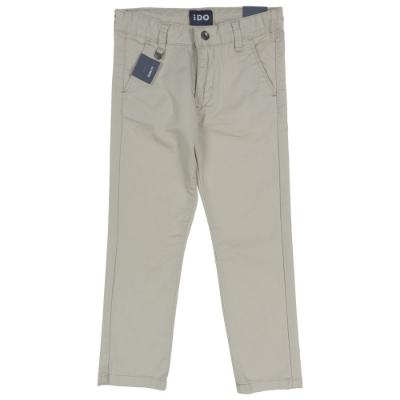 Picture of iDo Boys Slim Fit Chino Trousers - Beige