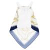 Picture of Monnalisa Girls Foulard Handkerchief Nautical Top - Ivory