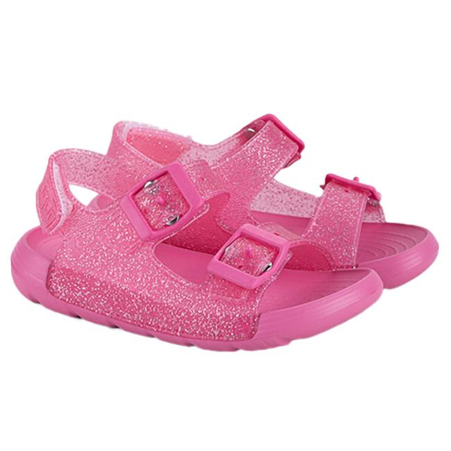 Picture of Igor Maui Glitter Triple Strap Sandal - Fucsia Pink