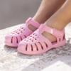 Picture of Igor Tobby Solid Gloss Jelly Sandal - Rosa Pink