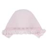 Picture of Sarah Louise Girls Smocked Ruffle Bonnet - Pink