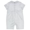 Picture of Sarah Louise Boys Christening Shortie & Hat Set - White