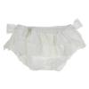 Picture of Jamiks Kids Cassidy Top & Skirted Bow Panties Set  - Ivory