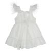 Picture of Jamiks Kids Akali Ruffle Summer Dress  - Ivory