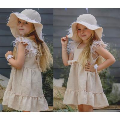 Picture of Jamiks Kids Akali Ruffle Summer Dress  - Ivory