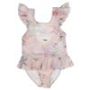 Picture of Jamiks Kids Arista Ruffle Waist Swimsuit - Pink 