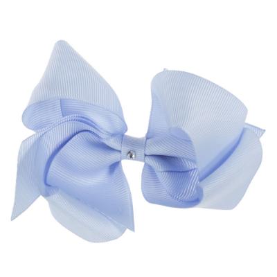 Picture of Bella's Bows 4.5" Grosgrain Lola Bow - Pale Blue