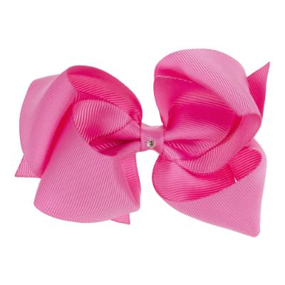Picture of Bella's Bows 4.5" Grosgrain Lola Bow - Fuchsia Pink