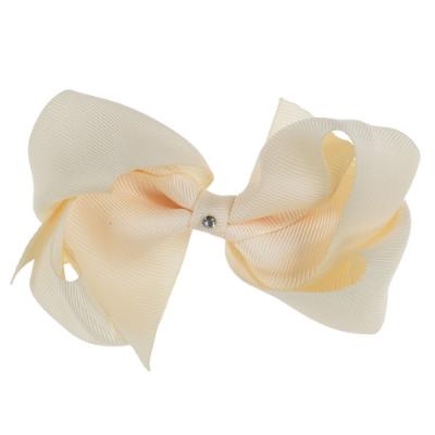 Picture of Bella's Bows 4.5" Grosgrain Lola Bow - Cream