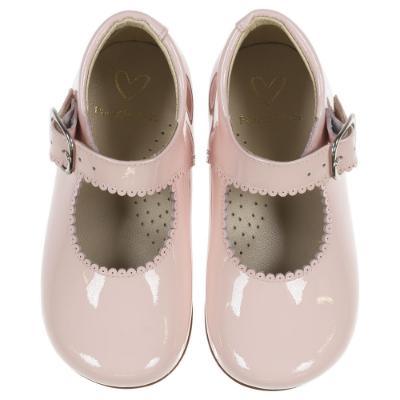 Picture of Panache Baby Girls High Back Shoe - Strawberry Pink Patent