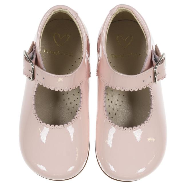 Picture of Panache Baby Girls High Back Shoe - Strawberry Pink Patent