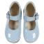 Picture of Panache Baby Girls High Back Shoe - Pale Blue Patent 