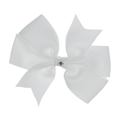 Picture of Bella's Bows Daisy 3" Grosgrain Bow - White