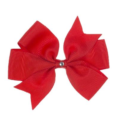 Picture of Bella's Bows Daisy 3" Grosgrain Bow - Red