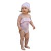 Picture of Jamiks Kids Coralia Seashell Print Ruffle Cap - Pink