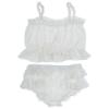 Picture of Jamiks Kids Baby Girls Miki Top & Ruffle Panties Set  - Ivory