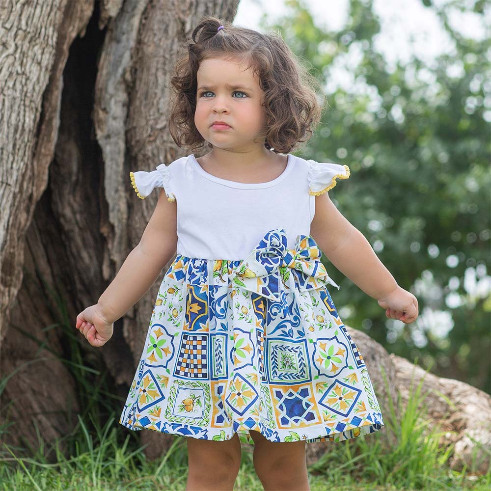 Baby body hot sale frock design