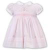 Picture of Sarah Louise Girls Embroidered Dress - Pink