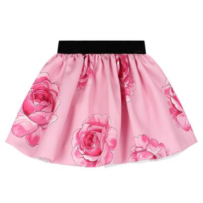 Picture of Monnalisa Girls Roses Skirt - Pink