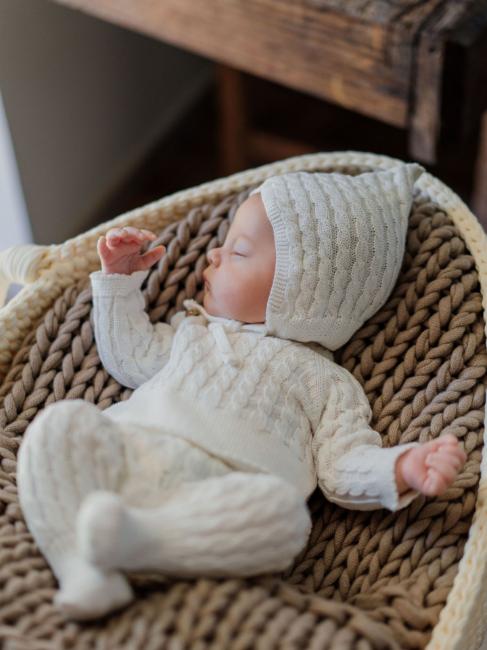 Picture of Wedoble Baby Organic Cotton Top & Feet In Set x 2 - Ivory 