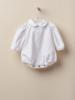 Picture of Wedoble Baby Long Sleeve Needlecord Bodysuit - Ivory