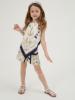 Picture of Monnalisa Girls Nautical Shorts - Ivory