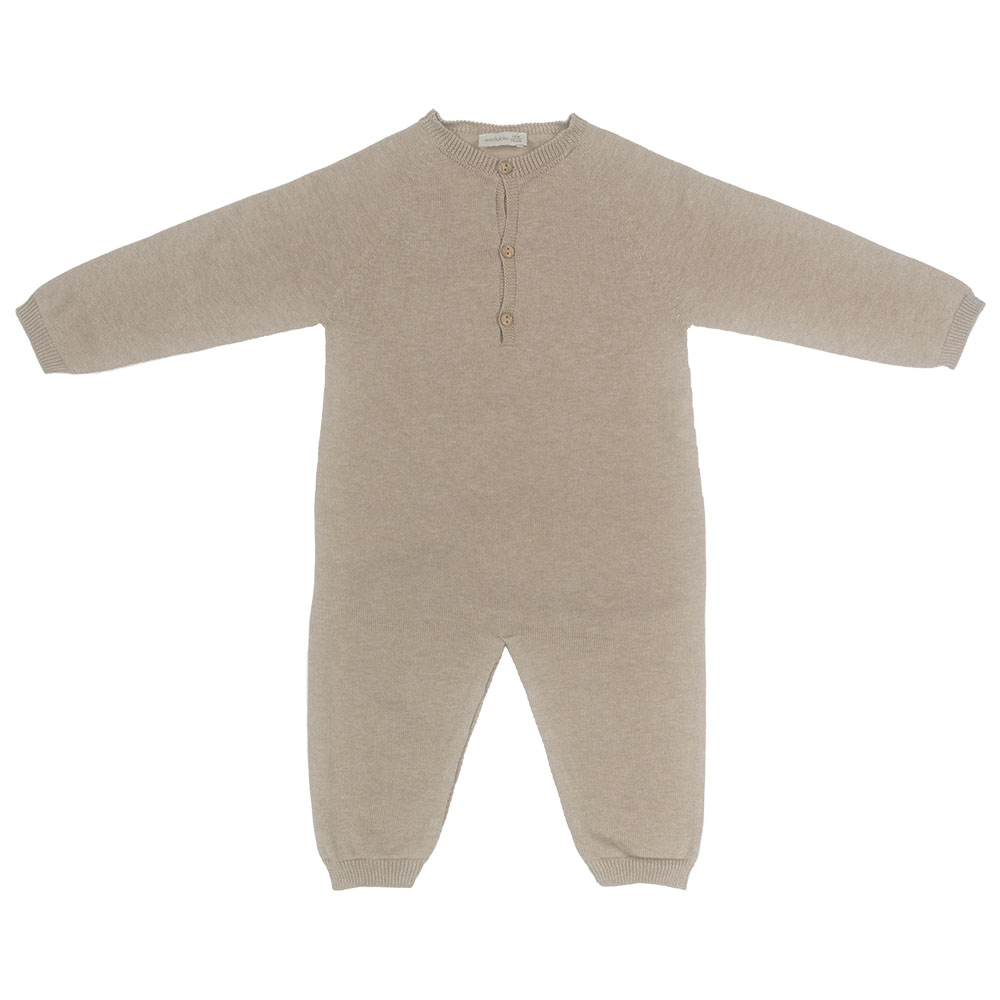 Wedoble Baby Knitted Cotton One Piece Camel Beige. Children's