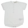 Picture of Wedoble Baby Girls Diamond Knit Organic Cotton Shortie - Ivory