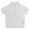 Picture of Wedoble Baby Boy Fine Knit Polo Top & Shorts Set - Ivory