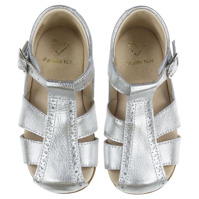 Picture of Panache Traditional Unisex Sandal - Silver Metallic