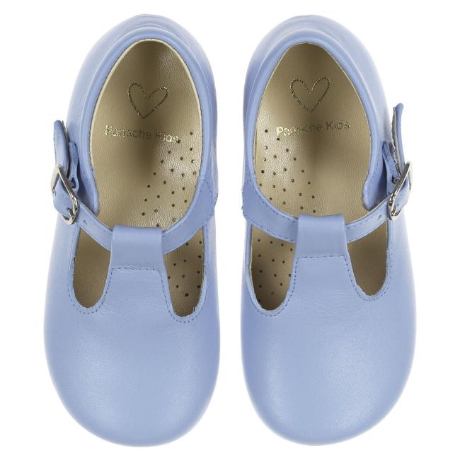 Picture of Panache Toddler T Bar Shoe - Blue Leather