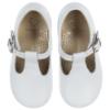 Picture of Panache Toddler T Bar Shoe - White Leather