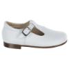 Picture of Panache Toddler T Bar Shoe - White Leather