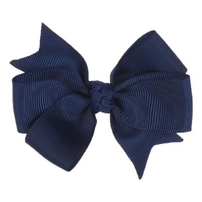 Picture of Bella's Bows 3.5" Grosgrain Knot - Navy Blue