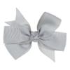Picture of Bella's Bows 3.5" Grosgrain Knot - Silver Grey