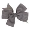 Picture of Bella's Bows 3.5" Grosgrain Knot - Dark Grey