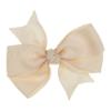 Picture of Bella's Bows 3.5" Grosgrain Knot - Dark Cream