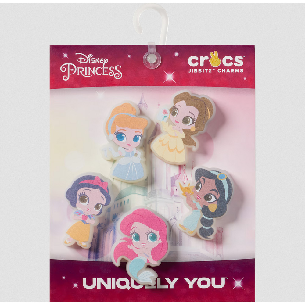  Crocs Jibbitz 3-Pack Disney Shoe Charms  Jibbitz for Crocs,  Disney Princess, Small : Clothing, Shoes & Jewelry