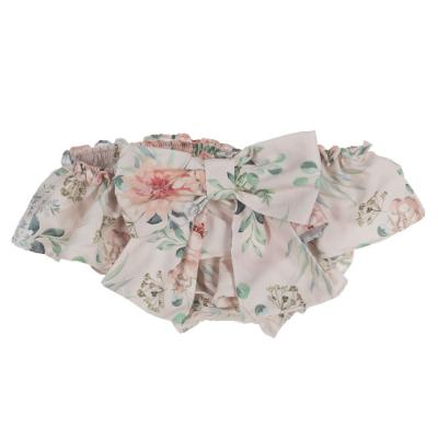 Picture of Fofettes Girls Vintage Flowers Beach Bloomer - Pink
