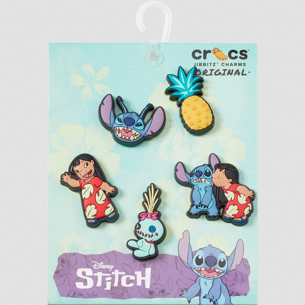 Crocs Disney Lilo & Stitch Jibbitz 5 Pack