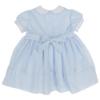 Picture of Sarah Louise Girls Embroidered Dress - Blue