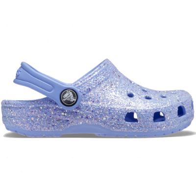Picture of Crocs Classic Glitter Clog - Moon Jelly