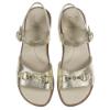 Picture of Panache Girls Snaffle Sandal - Metallic Gold Leather