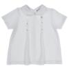 Picture of Sarah Louise Boys 2 Piece Knitted Short Set - White