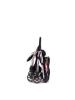Picture of Monnalisa Leclerc Influencer Roses Stroller - Black Pink