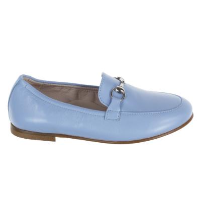 Picture of Panache Snaffle Loafer Shoe - Blue Leather 