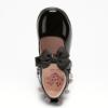 Picture of Lelli Kelly Angel Girls School Shoe F Fit - Black Patent 