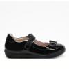 Picture of  Lelli Kelly Elsa Girls Bow School Shoe F Fit - Black Patent 