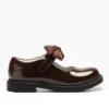 Picture of Lelli Kelly Miss LK Maisie Girls School Shoe - Brown Patent 